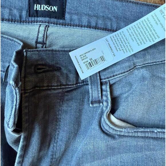 New Mens Hudson Jeans Blake Straight Slim, Size 32 - Picture 4 of 6
